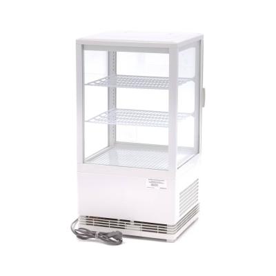 Maxima Lednice s vitrínou 43 cm - 58 l - bílá |  09400800